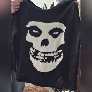 Iron Fist Misfits Fiend Skull Pullover Size Medium